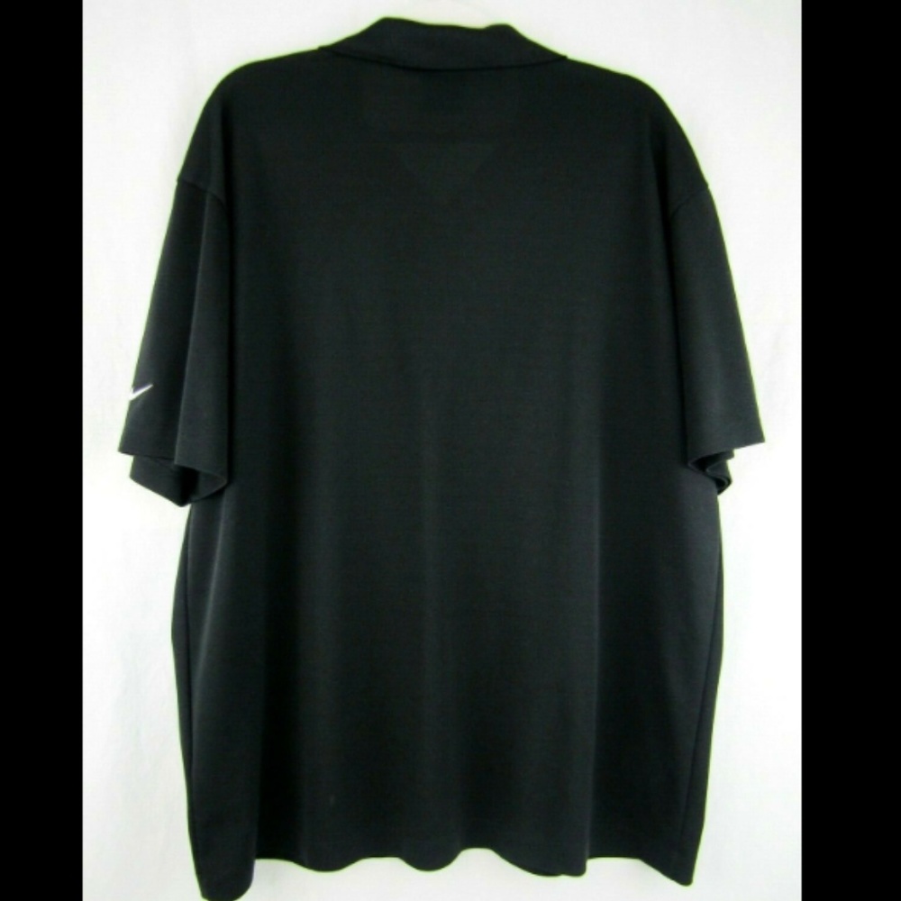 Nike Golf Black Polo Shirt Guiness Blonde Logo - Picture 3 of 8